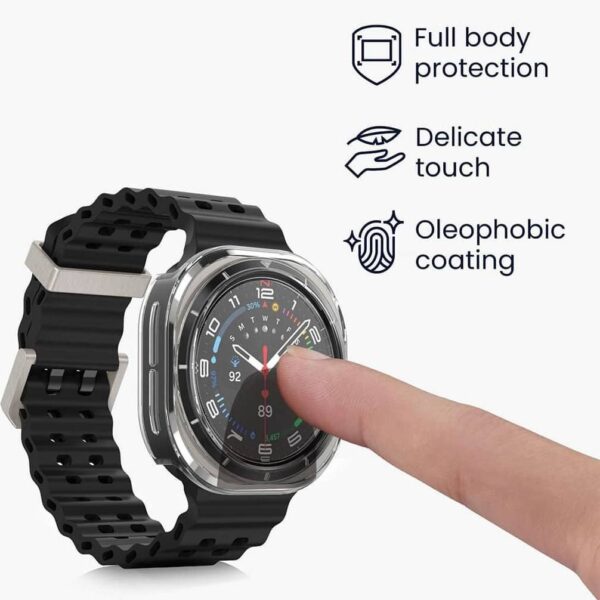 گلس محافظ صفحه ساعت هوشمند سامسونگ Galaxy Watch Ultra